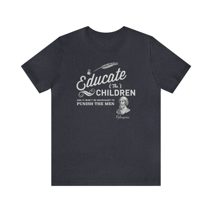 Educate The Children Unisex Jersey Short Sleeve Tee