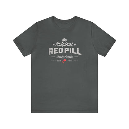 Red Pill Truth Bombs Unisex Jersey Short Sleeve Tee