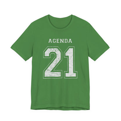 Agenda 21 Football Jersey Design Unisex Jersey Short Sleeve Tee
