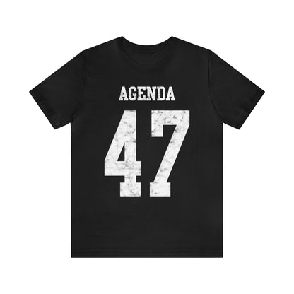 Agenda 47 Two-Sided Jersey-Style Unisex Jersey Short Sleeve Tee