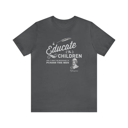 Educate The Children Unisex Jersey Short Sleeve Tee