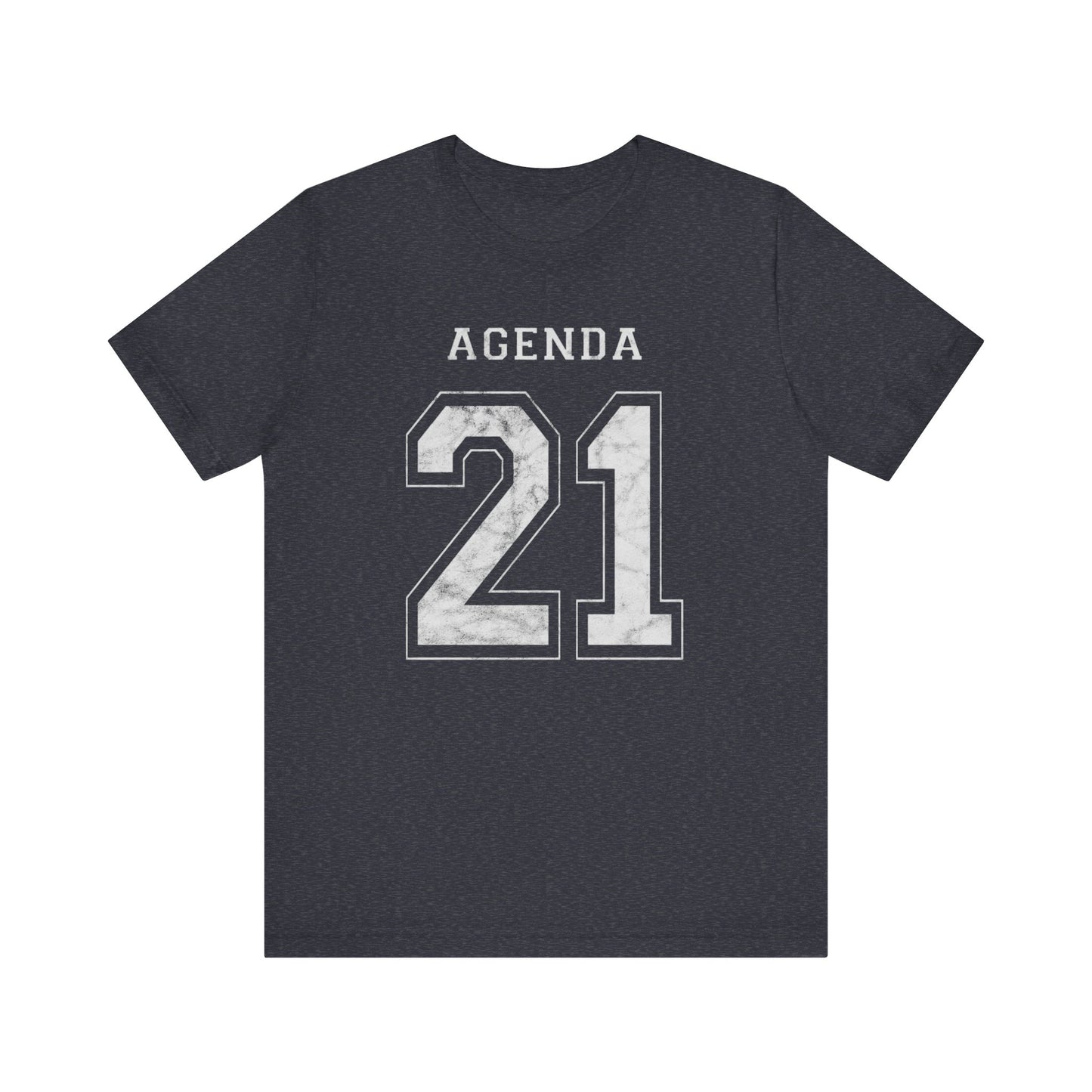 Agenda 21 Football Jersey Design Unisex Jersey Short Sleeve Tee