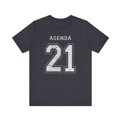 Agenda 21 Football Jersey Design Unisex Jersey Short Sleeve Tee