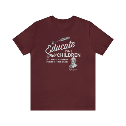 Educate The Children Unisex Jersey Short Sleeve Tee