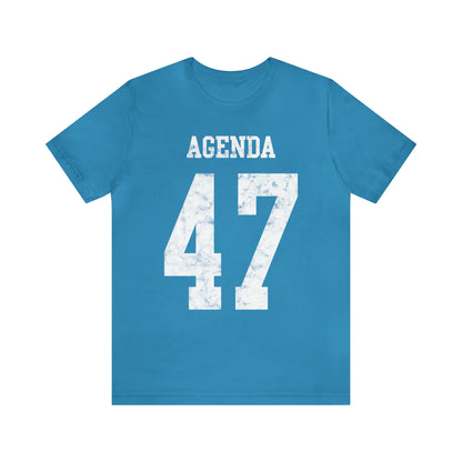 Agenda 47 Two-Sided Jersey-Style Unisex Jersey Short Sleeve Tee