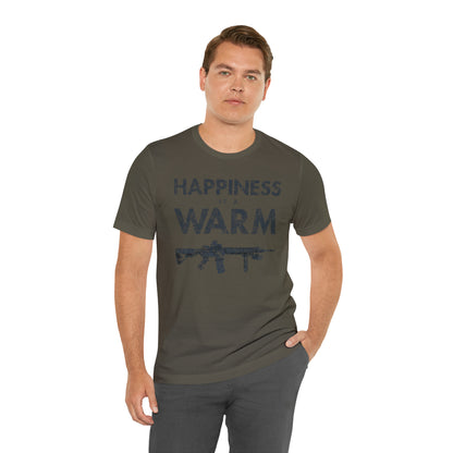Happiness Is A Warm Gun Unisex Jersey Short Sleeve Tee