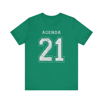 Agenda 21 Football Jersey Design Unisex Jersey Short Sleeve Tee