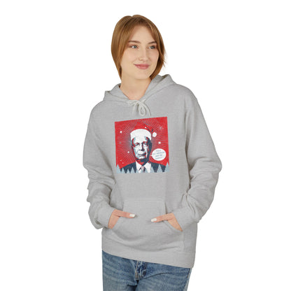 Klaus Schwab Yule Get Nothing And Be Happy Softstyle Fleece Hoodie