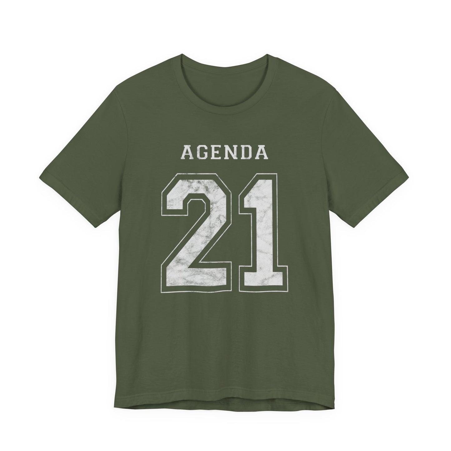 Agenda 21 Football Jersey Design Unisex Jersey Short Sleeve Tee