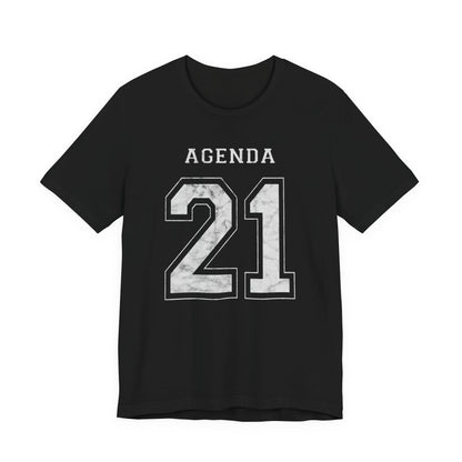Agenda 21 Football Jersey Design Unisex Jersey Short Sleeve Tee