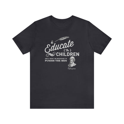 Educate The Children Unisex Jersey Short Sleeve Tee