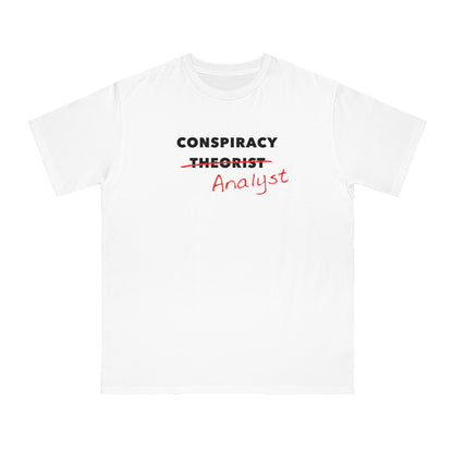 Conspiracy Analyst Organic Cotton Unisex Classic T-Shirt