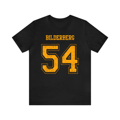 Bilderberg 54 Jersey-Style Unisex Jersey Short Sleeve Tee