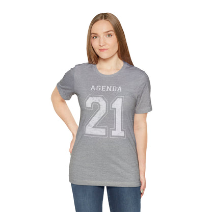 Agenda 21 Jersey-Style Unisex Jersey Short Sleeve Tee