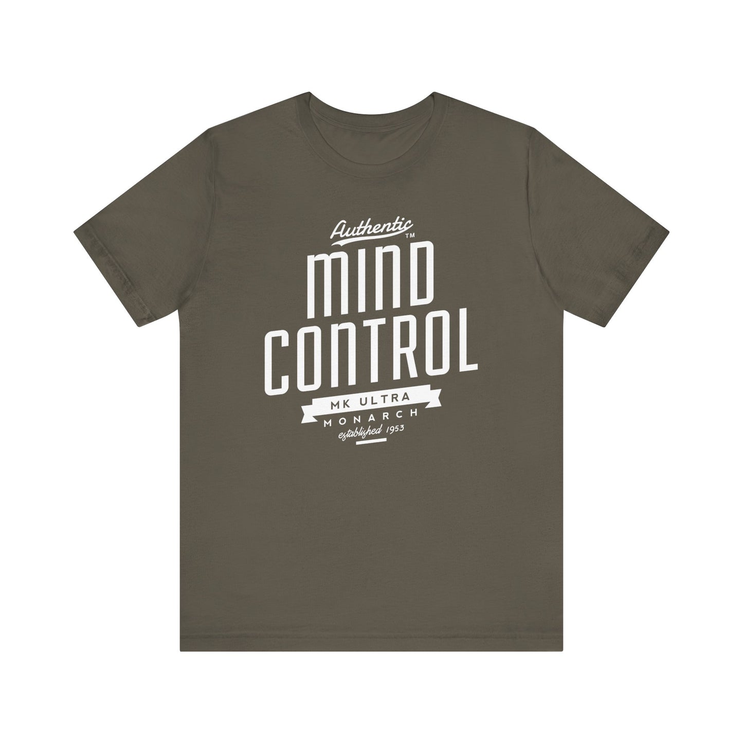 MK Ultra Mind Control Unisex Jersey Short Sleeve Tee