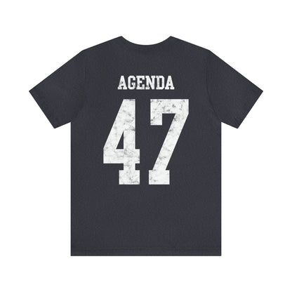 Agenda 47 Two-Sided Jersey-Style Unisex Jersey Short Sleeve Tee