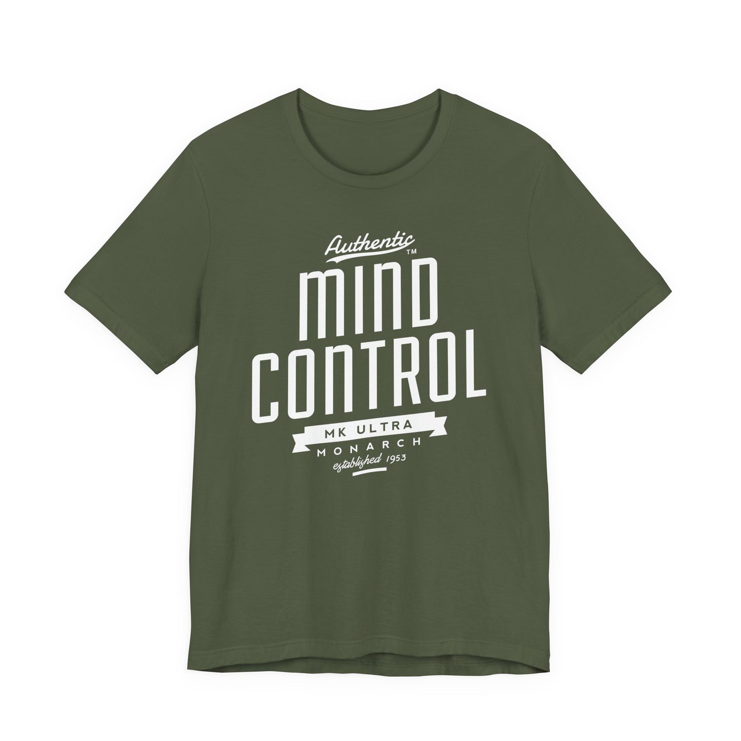 MK Ultra Mind Control Unisex Jersey Short Sleeve Tee