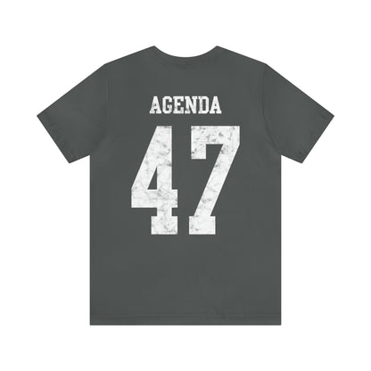 Agenda 47 Two-Sided Jersey-Style Unisex Jersey Short Sleeve Tee