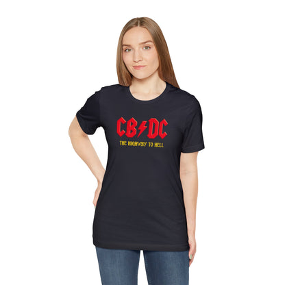 CBDC The Highway To Hell Unisex Jersey Short Sleeve Tee