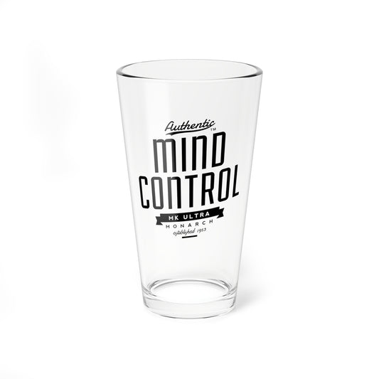 MK Ultra Mind Control Glass Tumbler, 16oz