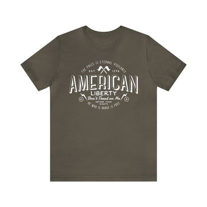 American Liberty Unisex Jersey Short Sleeve Tee