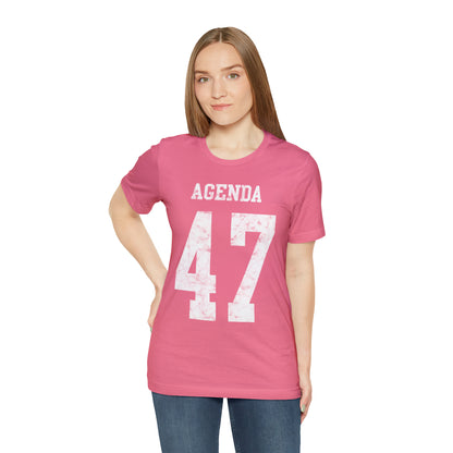 Agenda 47 Two-Sided Jersey-Style Unisex Jersey Short Sleeve Tee