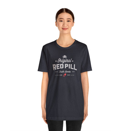 Red Pill Truth Bombs Unisex Jersey Short Sleeve Tee