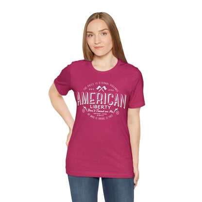 American Liberty Unisex Jersey Short Sleeve Tee