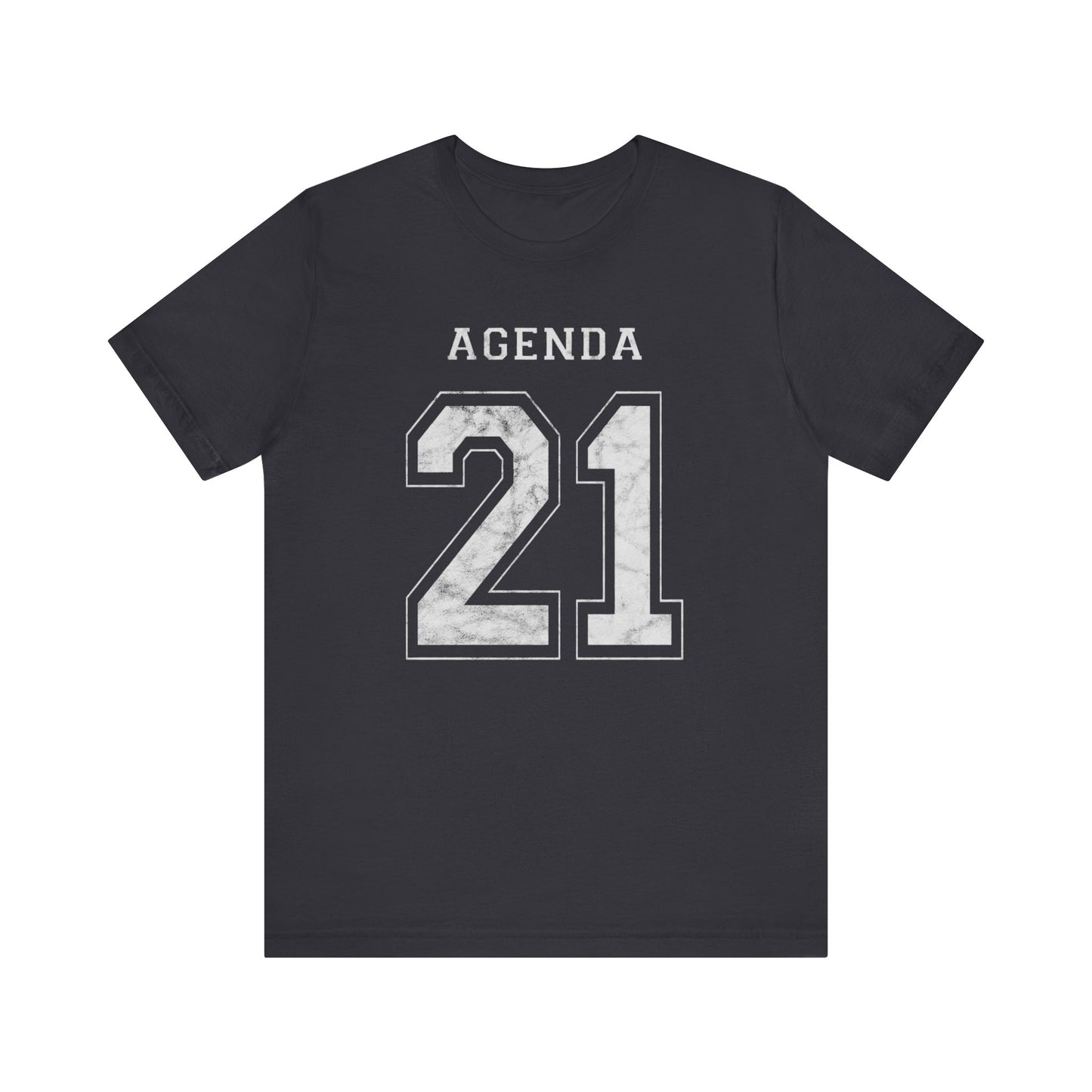 Agenda 21 Football Jersey Design Unisex Jersey Short Sleeve Tee