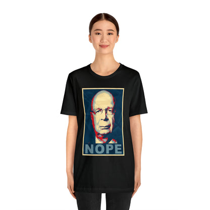 Klaus Schwap Iconic NOPE Unisex Jersey Short Sleeve Tee