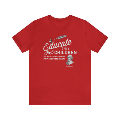 Educate The Children Unisex Jersey Short Sleeve Tee
