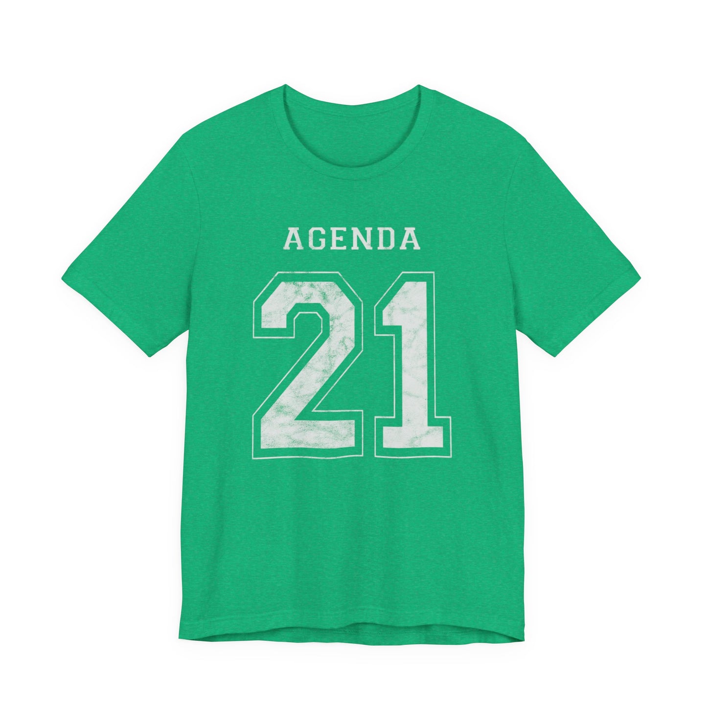 Agenda 21 Football Jersey Design Unisex Jersey Short Sleeve Tee