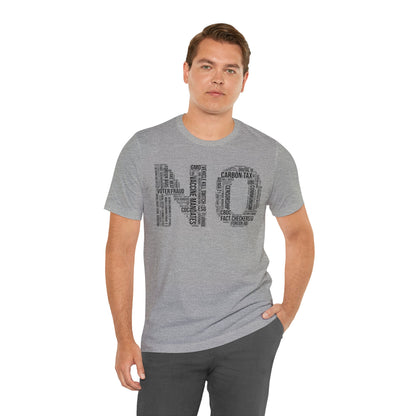 NO Word Cloud T-Shirt