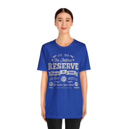 Federal Reserve Unisex Jersey Short Sleeve Tee