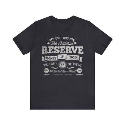 Federal Reserve Unisex Jersey Short Sleeve Tee