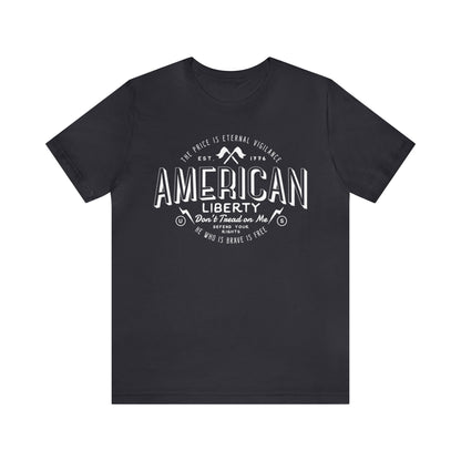 American Liberty Unisex Jersey Short Sleeve Tee