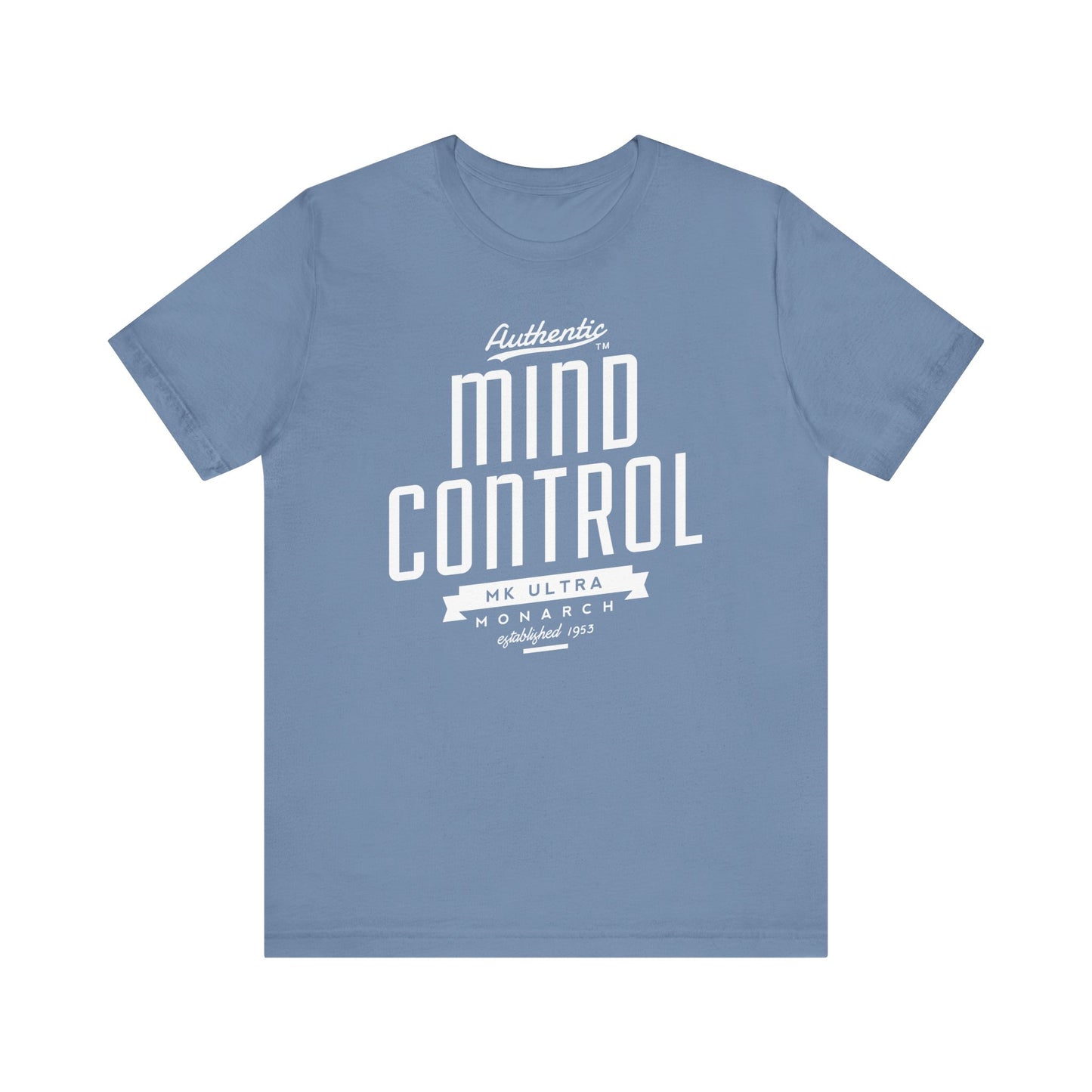 MK Ultra Mind Control Unisex Jersey Short Sleeve Tee
