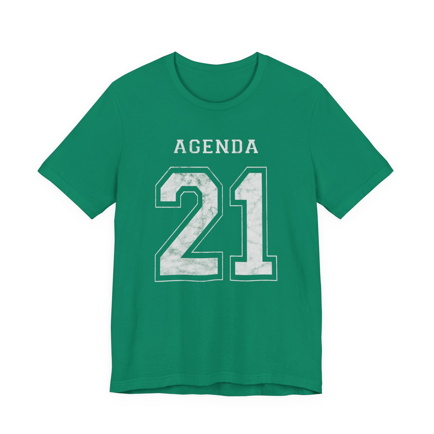 Agenda 21 Football Jersey Design Unisex Jersey Short Sleeve Tee