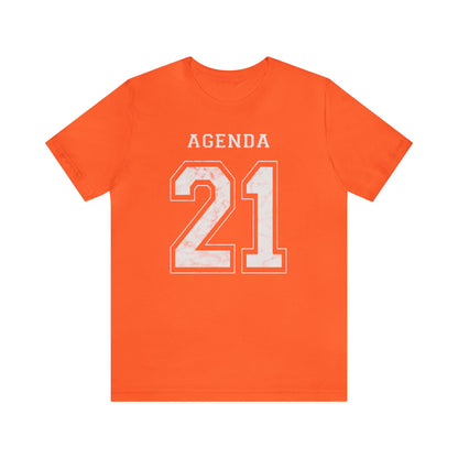 Agenda 21 Jersey-Style Unisex Jersey Short Sleeve Tee