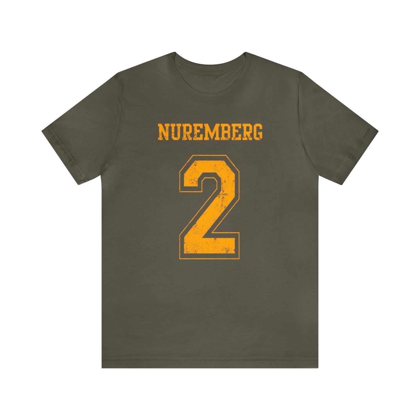 Nuremberg 2 Jersey-Style Unisex Jersey Short Sleeve Tee