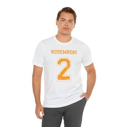 Nuremberg 2 Jersey-Style Unisex Jersey Short Sleeve Tee