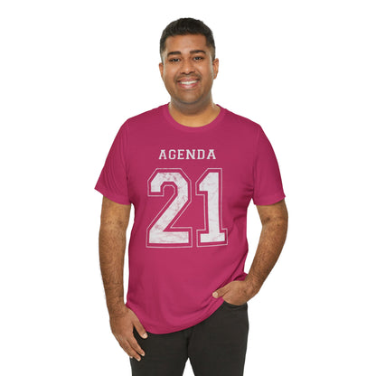 Agenda 21 Jersey-Style Unisex Jersey Short Sleeve Tee