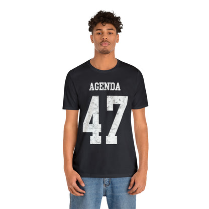 Agenda 47 Two-Sided Jersey-Style Unisex Jersey Short Sleeve Tee