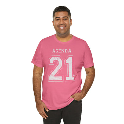 Agenda 21 Jersey-Style Unisex Jersey Short Sleeve Tee
