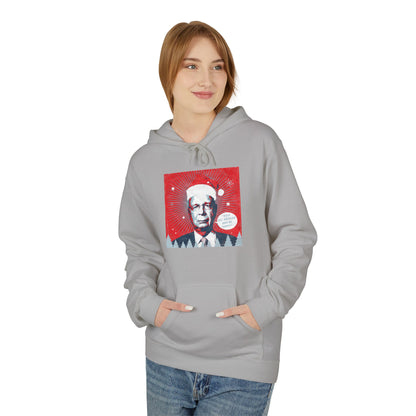 Klaus Schwab Yule Get Nothing And Be Happy Softstyle Fleece Hoodie