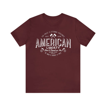 American Liberty Unisex Jersey Short Sleeve Tee
