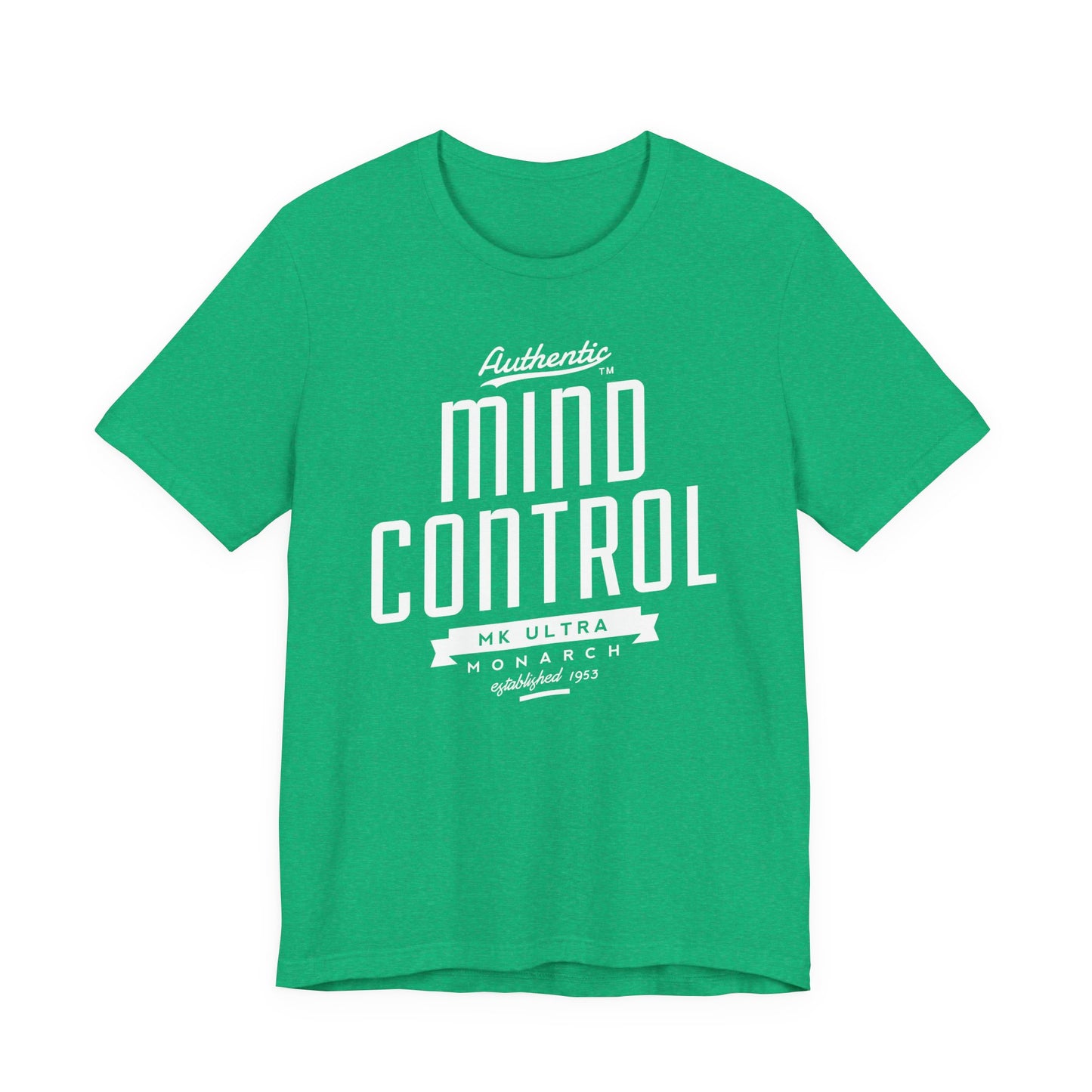 MK Ultra Mind Control Unisex Jersey Short Sleeve Tee