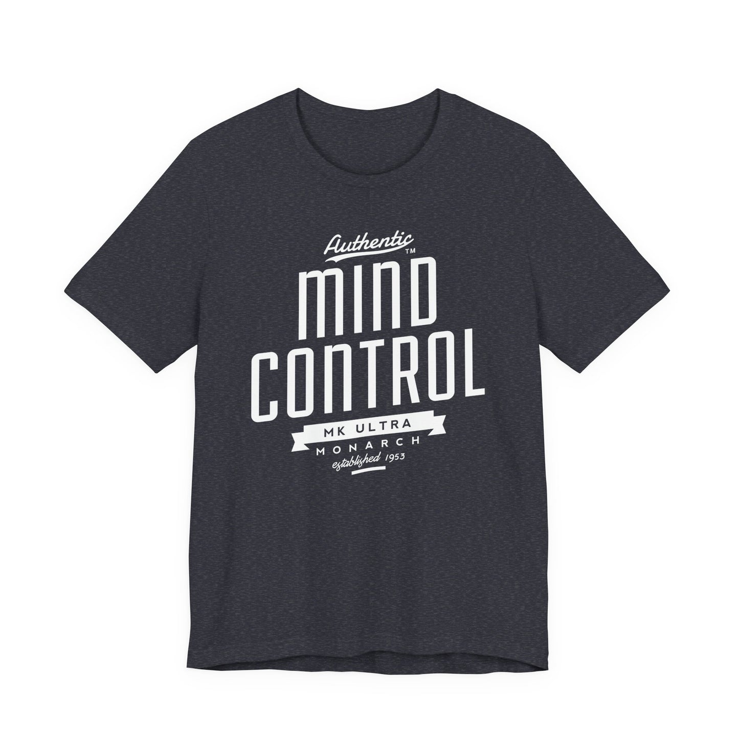 MK Ultra Mind Control Unisex Jersey Short Sleeve Tee