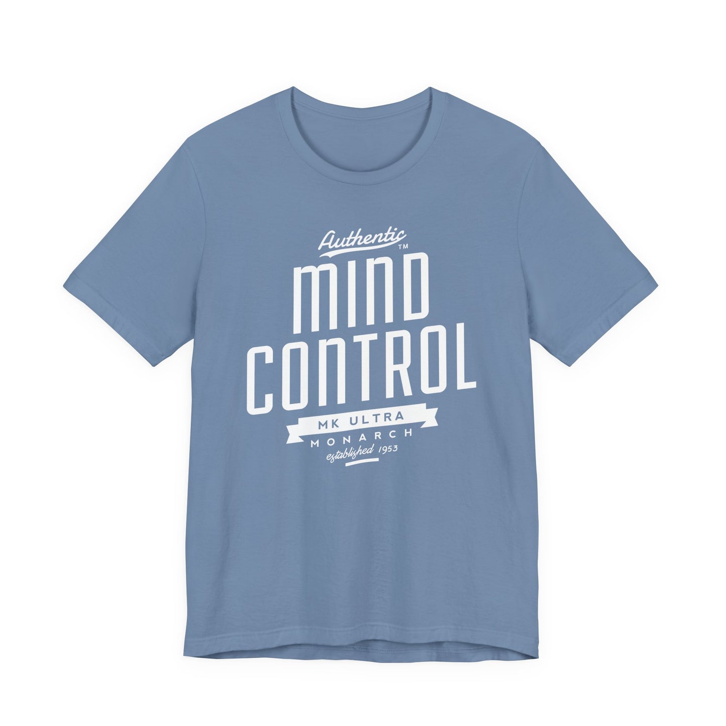 MK Ultra Mind Control Unisex Jersey Short Sleeve Tee