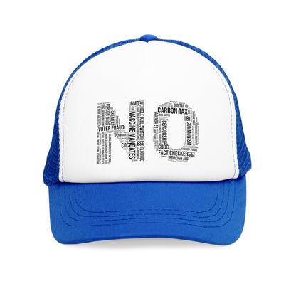 NO Word Cloud Trucker Hat